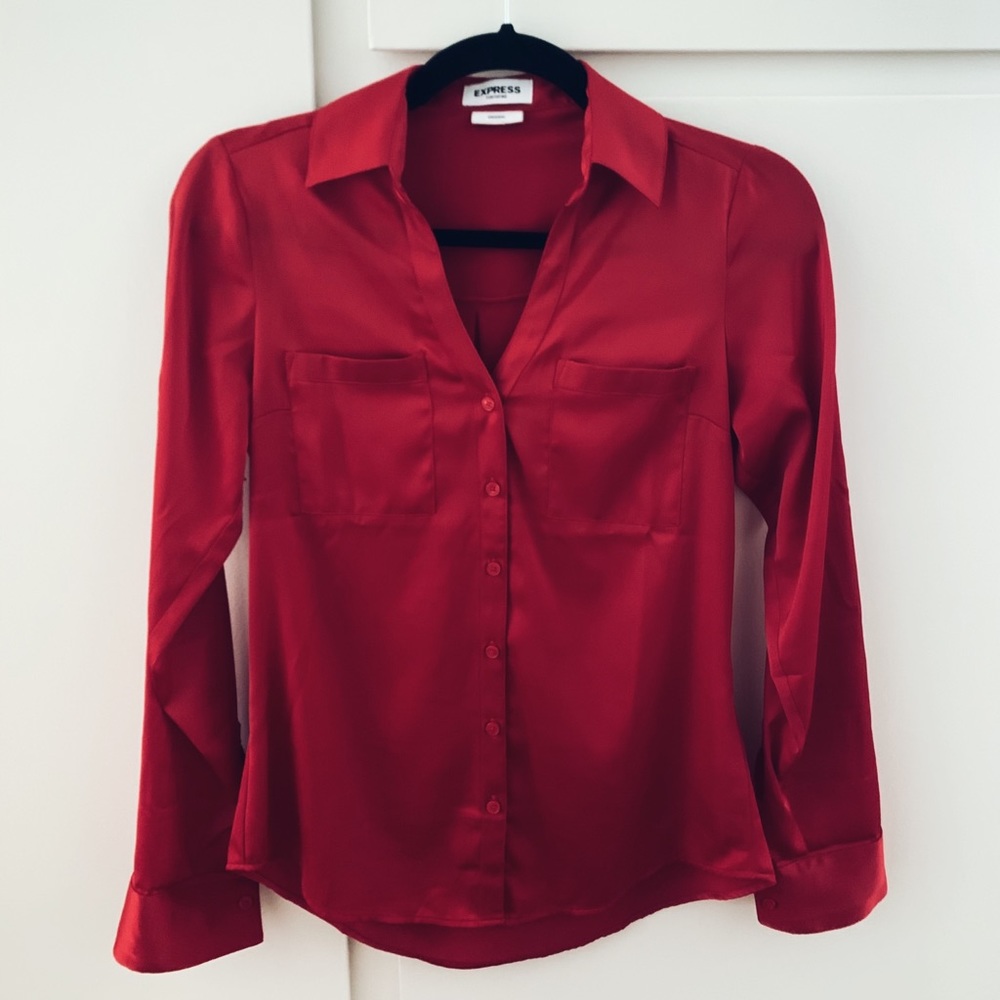 EXPRESS Slim Fit Portofino Shirt